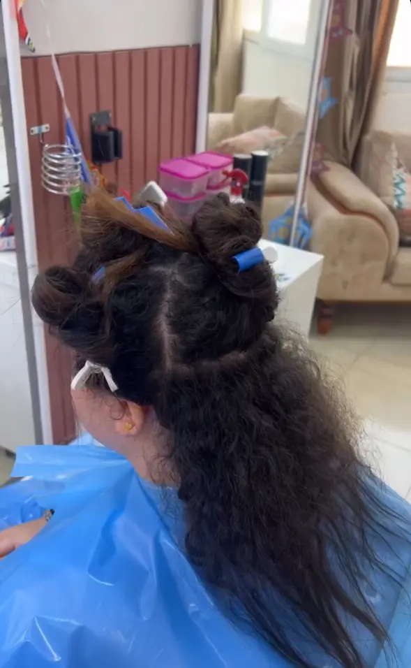 Hair Before